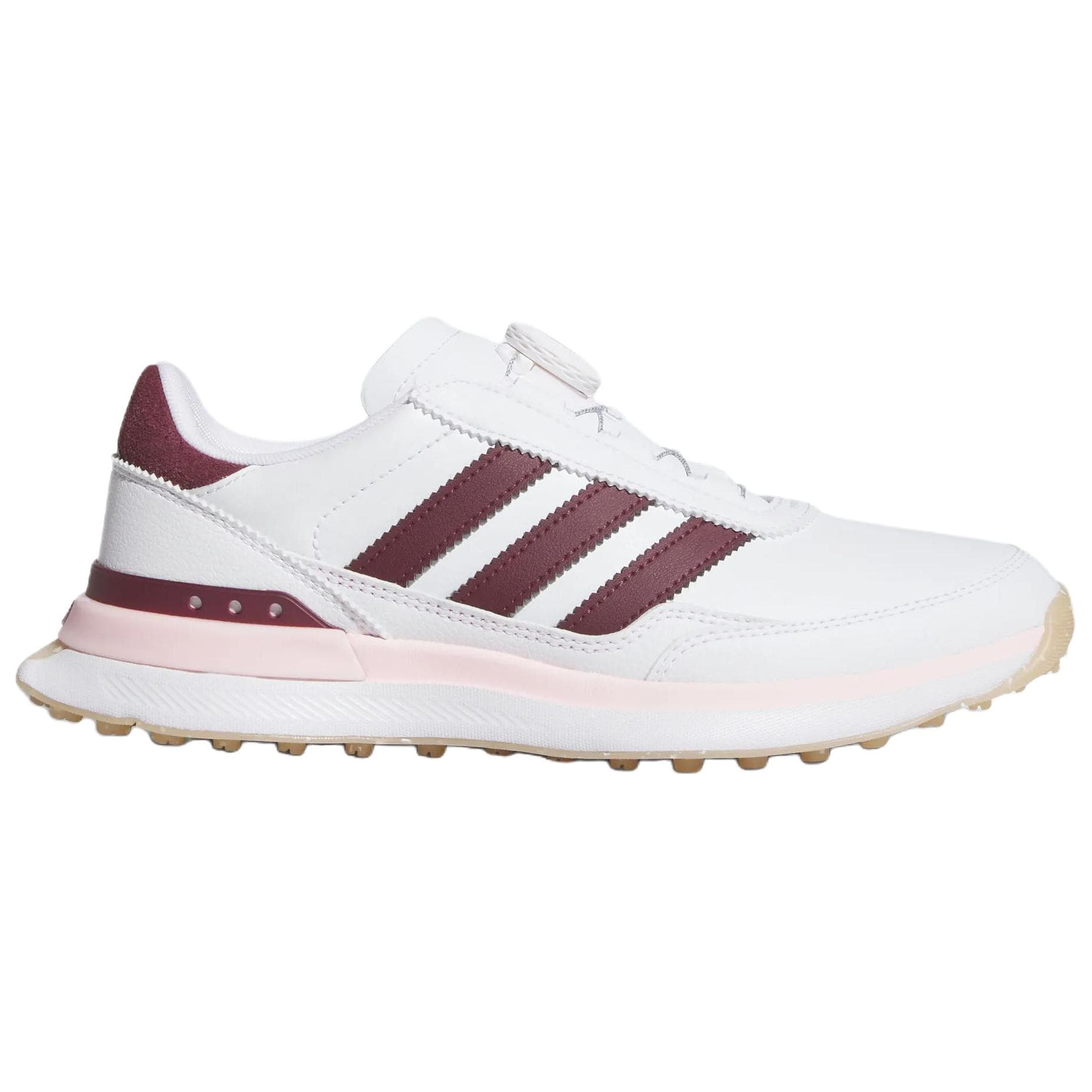 Кроссовки для гольфа Adidas S2G 26 Golf Shoes Low Top Белый Темно-красный Фиолетовый Прозрачный Розовый Женские - изображение 2