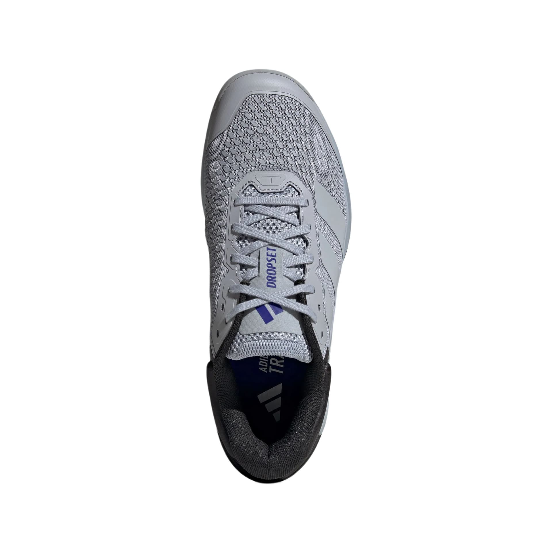 Кроссовки для спортзала Adidas DROPSET 4 Тренировочные кроссовки Серый Черный Мужской - изображение 3