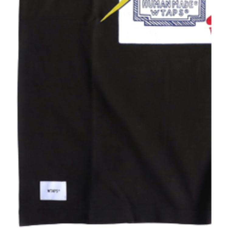 Футболка HUMAN MADE x WTAPS T - изображение 3