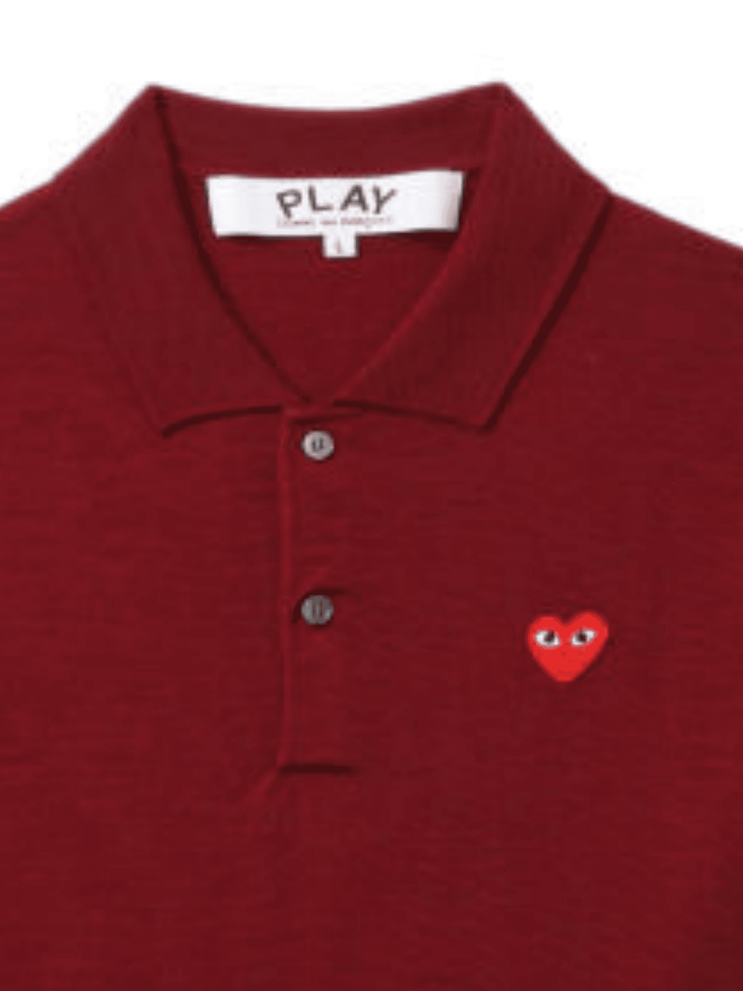 Поло CDG Play Унисекс Поло - изображение 7