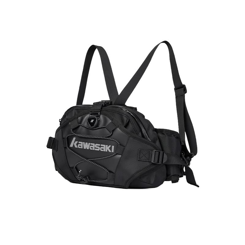 Нагрудная сумка Kawasaki Слинг Сумка Ghost Black Unisex - изображение 2