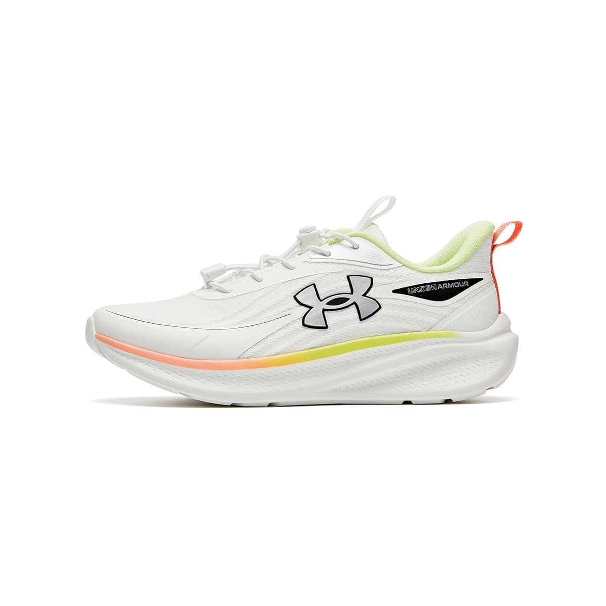 Кроссовки Under Armour Running Collection Детские беговые кроссовки Low Топ Белый Оранжевый Kids - изображение 1