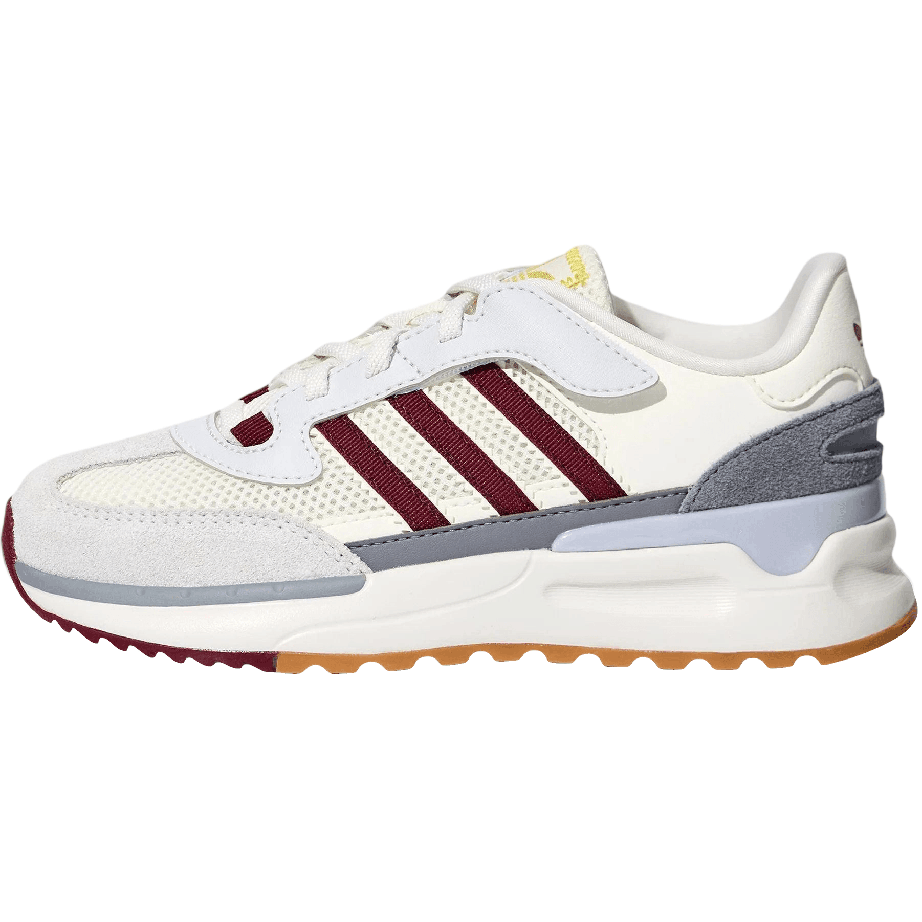 Кроссовки Adidas Originals RETROPY Детская повседневная обувь Низкий Топ Нефритовый Белый Красный FUYI Серый Kids - изображение 1