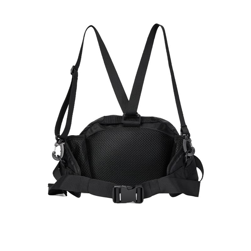 Нагрудная сумка Kawasaki Слинг Сумка Ghost Black Unisex - изображение 4