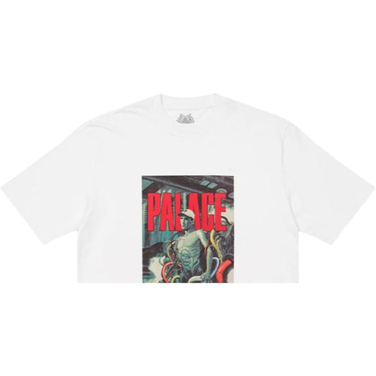 Футболка PALACE FW21 Mangas T-shirt White LogoT - изображение 4
