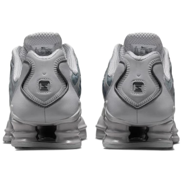 Кроссовки NIKE Shox TL Ткань Модный Амортизация Дышащий Поддержка Low Топ Повседневная обувь Унисекс Серый - изображение 5