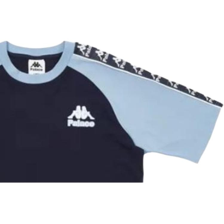 Футболка PALACE x Kappa FW21 Classic Raglan T-shirt Blues LogoT - изображение 2