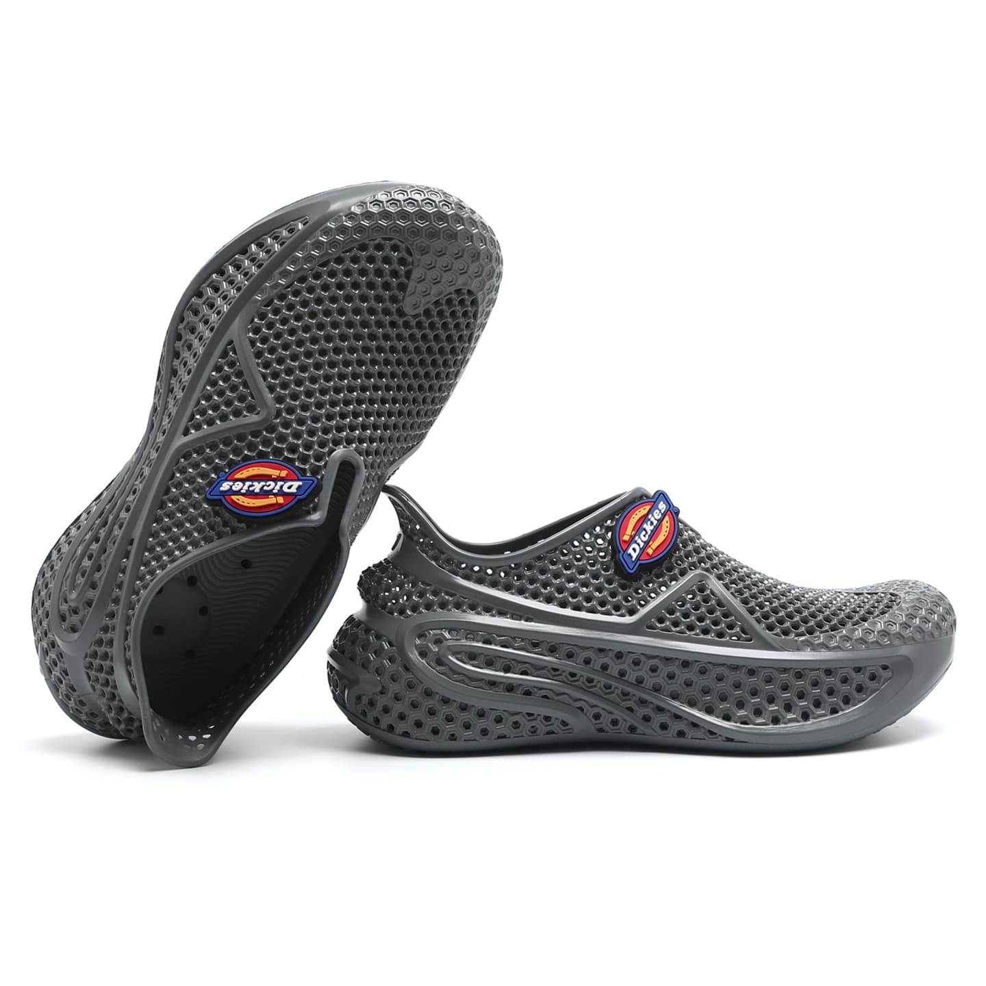 Сабо Dickies Sabo Rubber Slippers Gray Unisex Dickies Sabo Резиновые Сабо Серые Унисекс - изображение 5