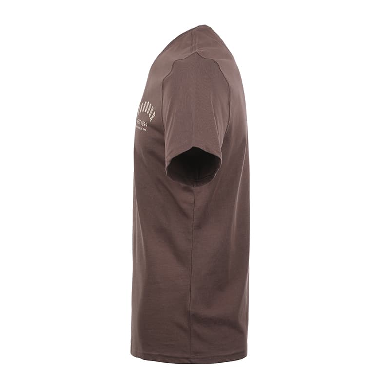 Футболка BARBOUR Темно-фиолетовые Мужские T-рубашки - изображение 3