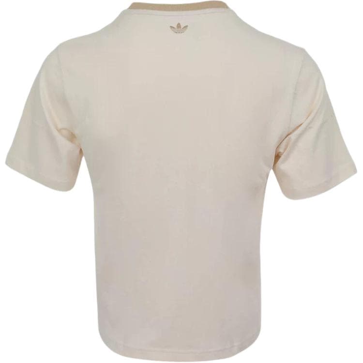 Футболка Adidas Originals Экрю Kids T-рубашки - изображение 3