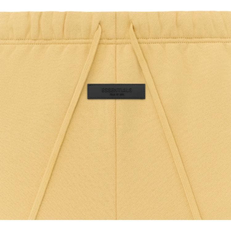 Fear of God Essentials SS23 Womens Beach Shorts Light Tuscan Logo - изображение 3