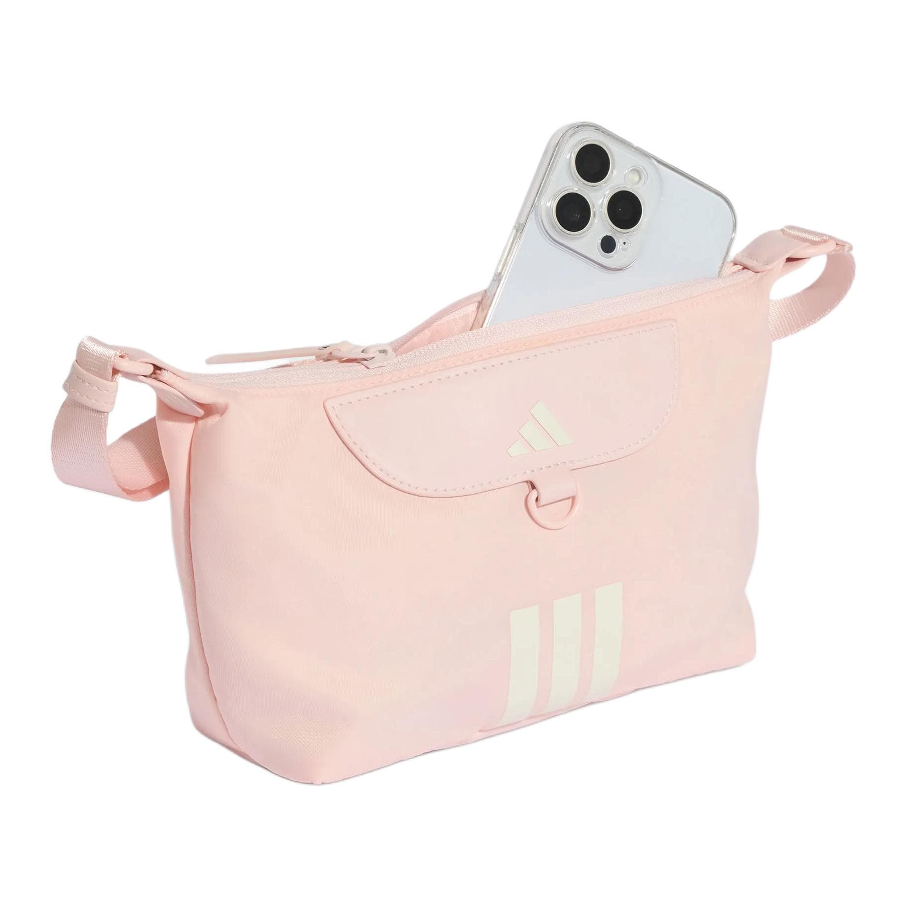 Сумка через плечо Adidas Crossbody Bag Pink Women's - изображение 3