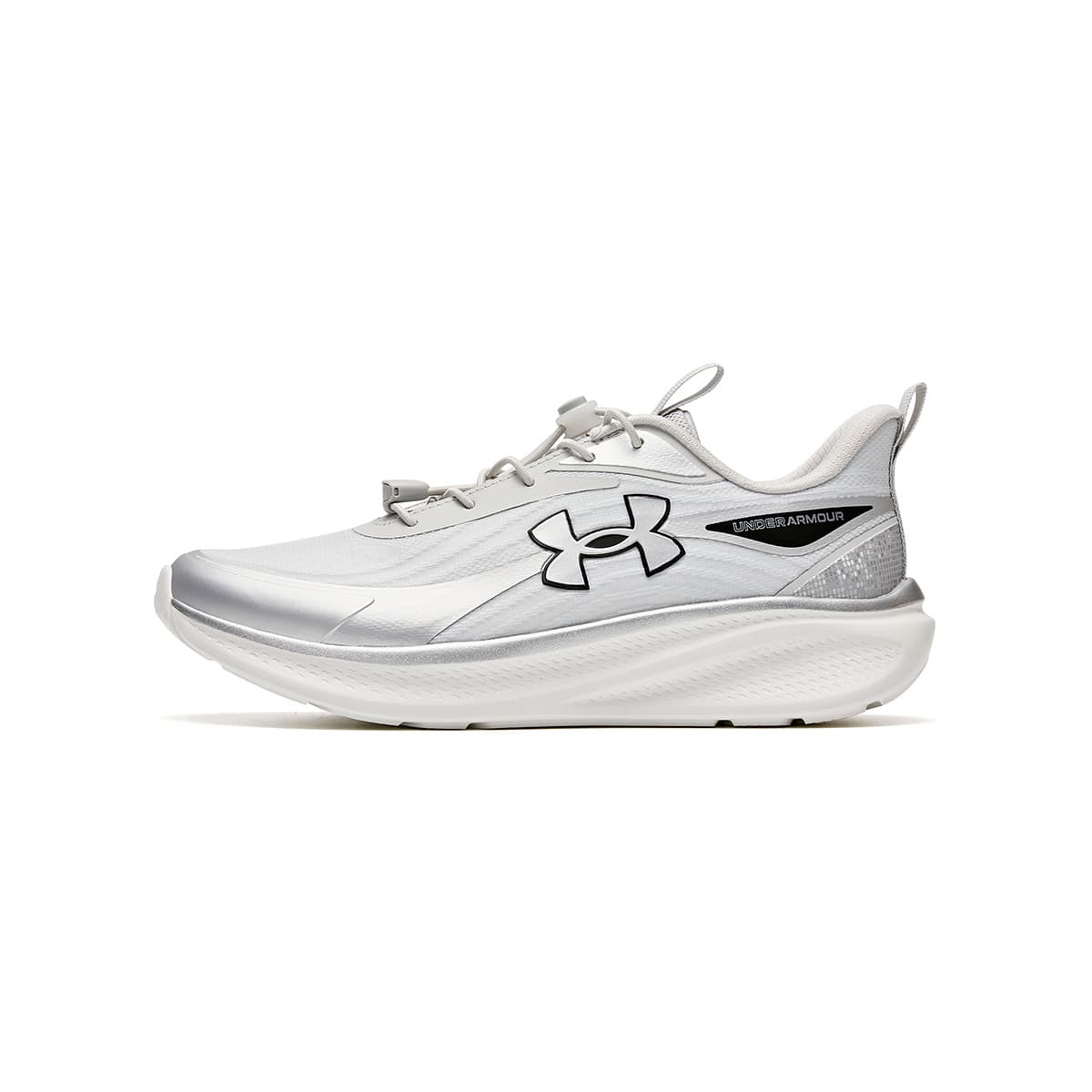 Кроссовки Under Armour Running Collection Детские беговые кроссовки Low Топ Белый Серый Kids - изображение 1