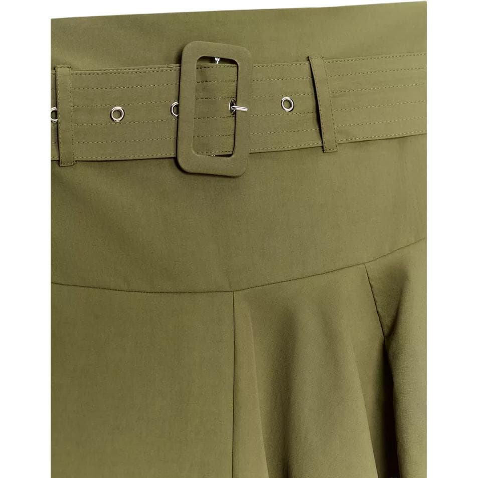 Юбка ZARA Khaki Женские Повседневные Длинные Юбки - изображение 3