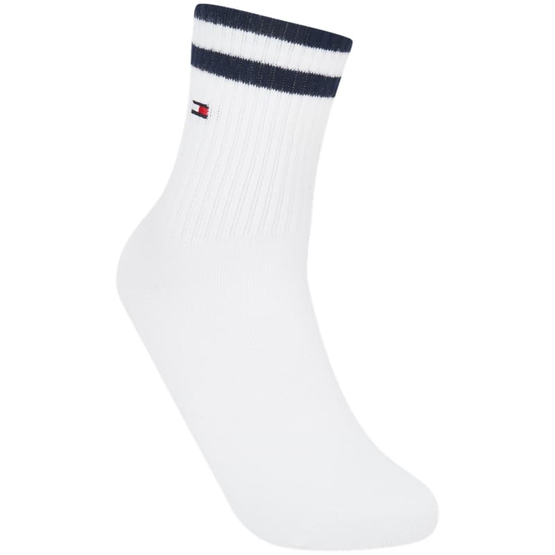 Носки Tommy Hilfiger Белые 100 Женские Носки Crew - изображение 1