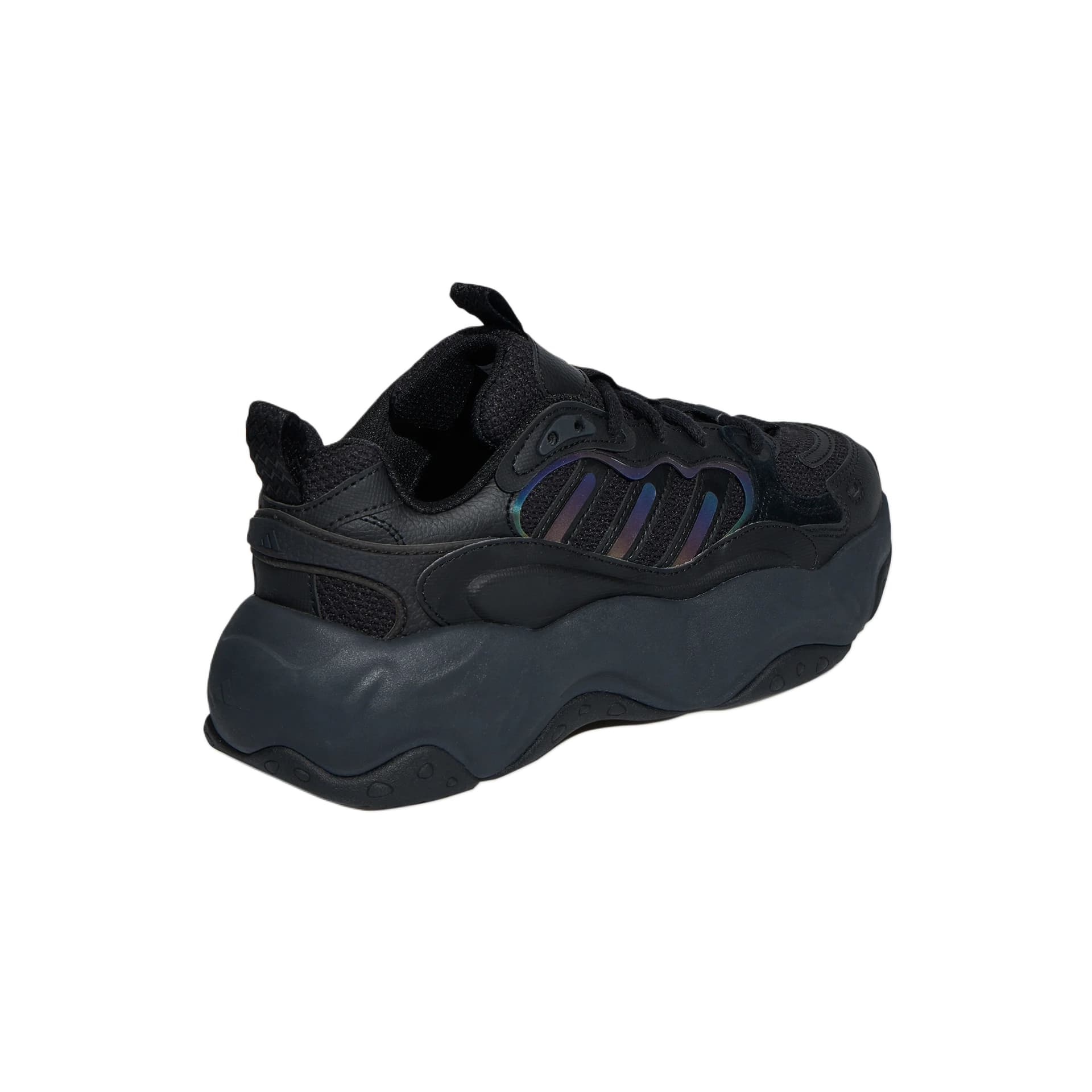 Кроссовки Adidas Vallina массивные кроссовки низкий топ черный угольно-черный яркий металл железно-серый женский - изображение 4