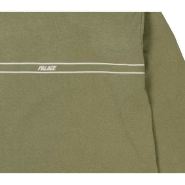 Кофта PALACE 2026 SS26 drop3 PIGMENT FONT LONGSLEEVE THE DEEP GREEN LogoT - изображение 3