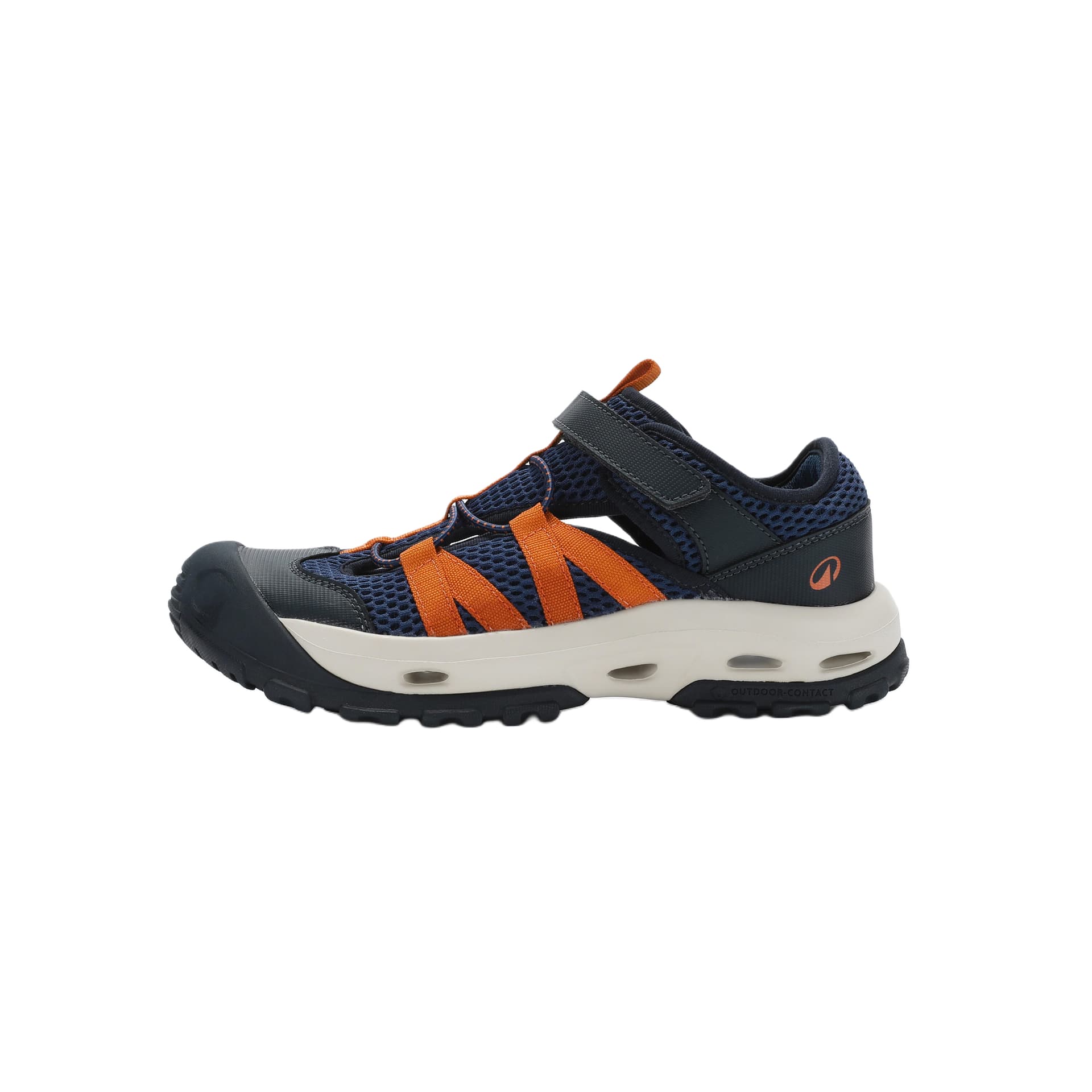 Сандалии DECATHLON MH500 Детские сандалии Low Топ Темно-синий Угольно-серый Железно-красный Kids - изображение 1