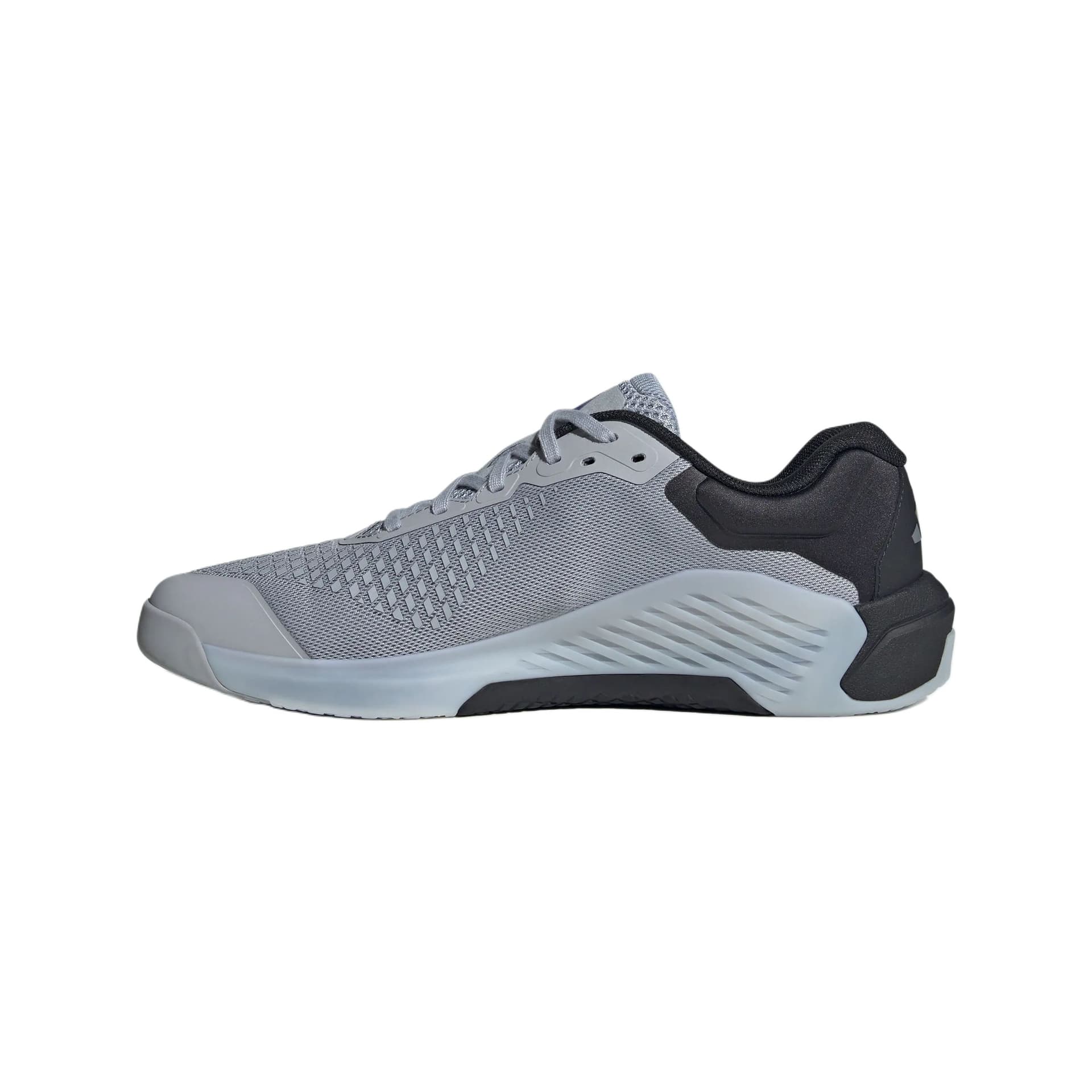 Кроссовки для спортзала Adidas DROPSET 4 Тренировочные кроссовки Серый Черный Мужской - изображение 1