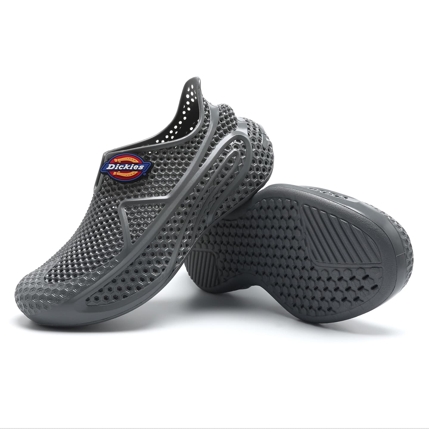 Сабо Dickies Sabo Rubber Slippers Gray Unisex Dickies Sabo Резиновые Сабо Серые Унисекс - изображение 4
