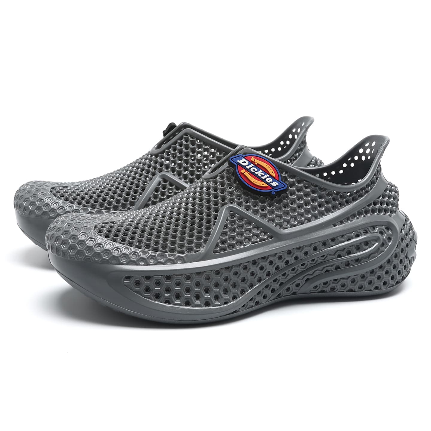 Сабо Dickies Sabo Rubber Slippers Gray Unisex Dickies Sabo Резиновые Сабо Серые Унисекс - изображение 3