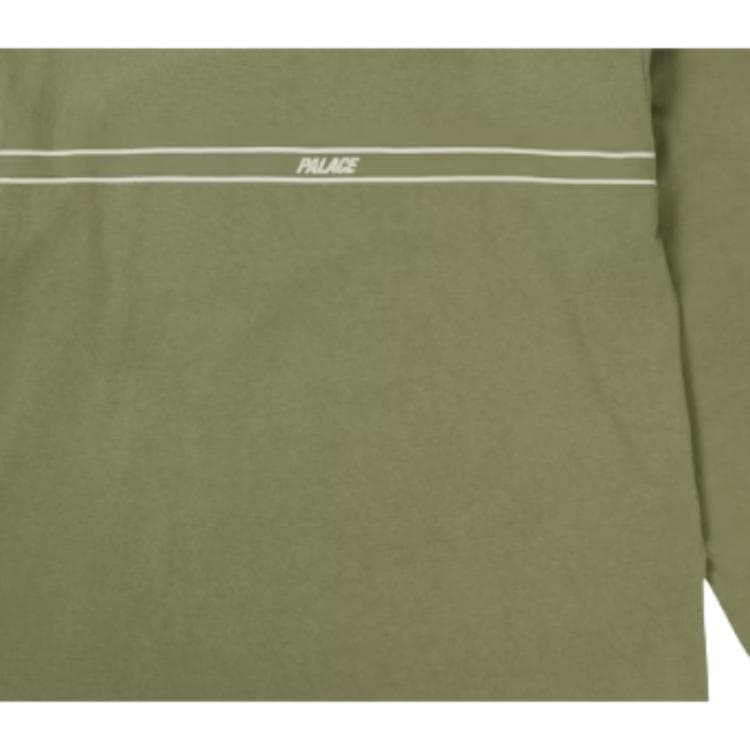 Кофта PALACE 2026 SS26 drop3 PIGMENT FONT LONGSLEEVE THE DEEP GREEN LogoT - изображение 4