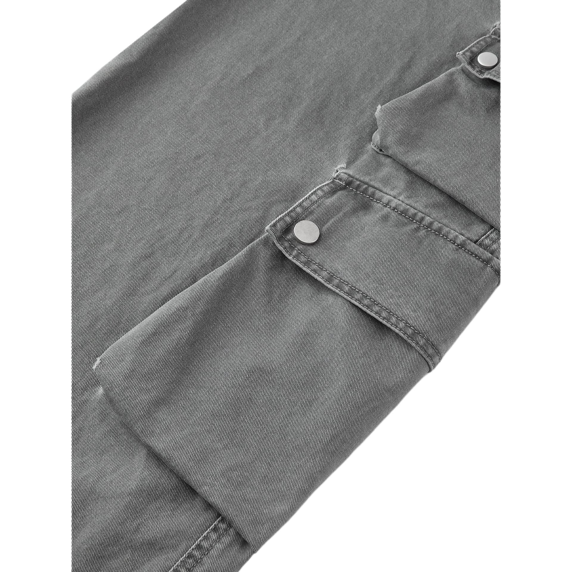 BONELESS Cut Dark Gray Women's Cargo Pants - изображение 5