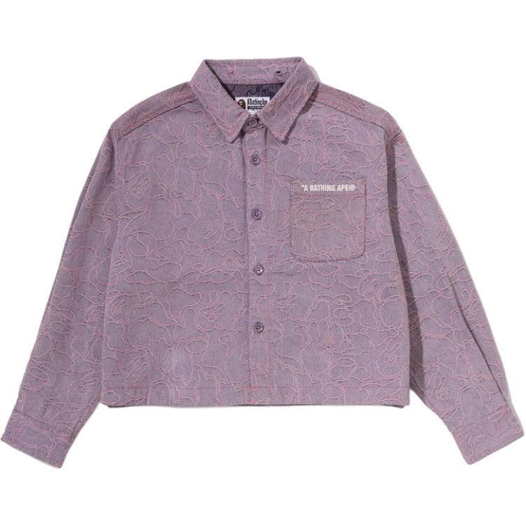 A BATHING APE FW26 Женские Джинсовые Куртки - изображение 2