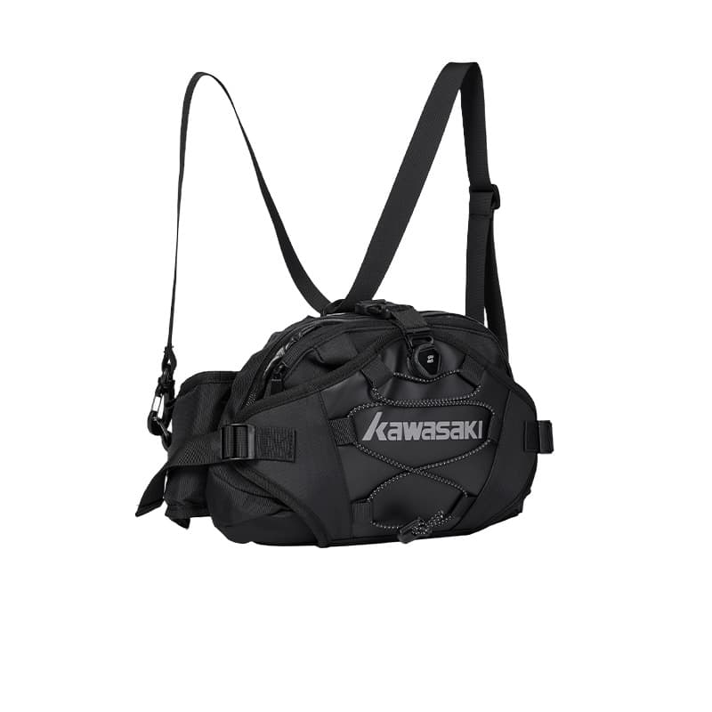 Нагрудная сумка Kawasaki Слинг Сумка Ghost Black Unisex - изображение 3