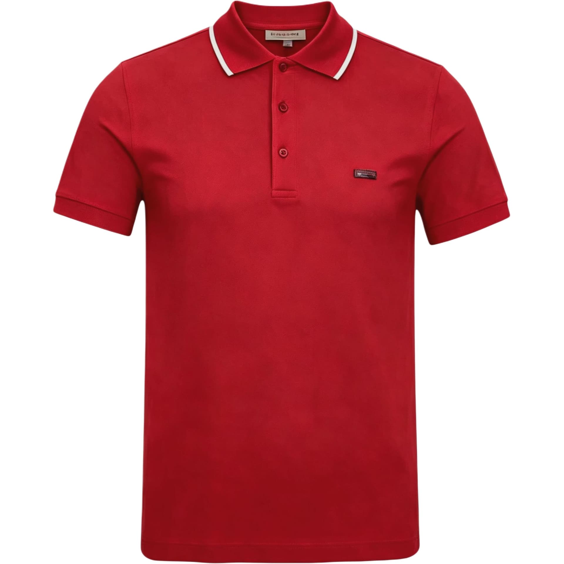 Поло Burberry Red Men's Polo - изображение 1