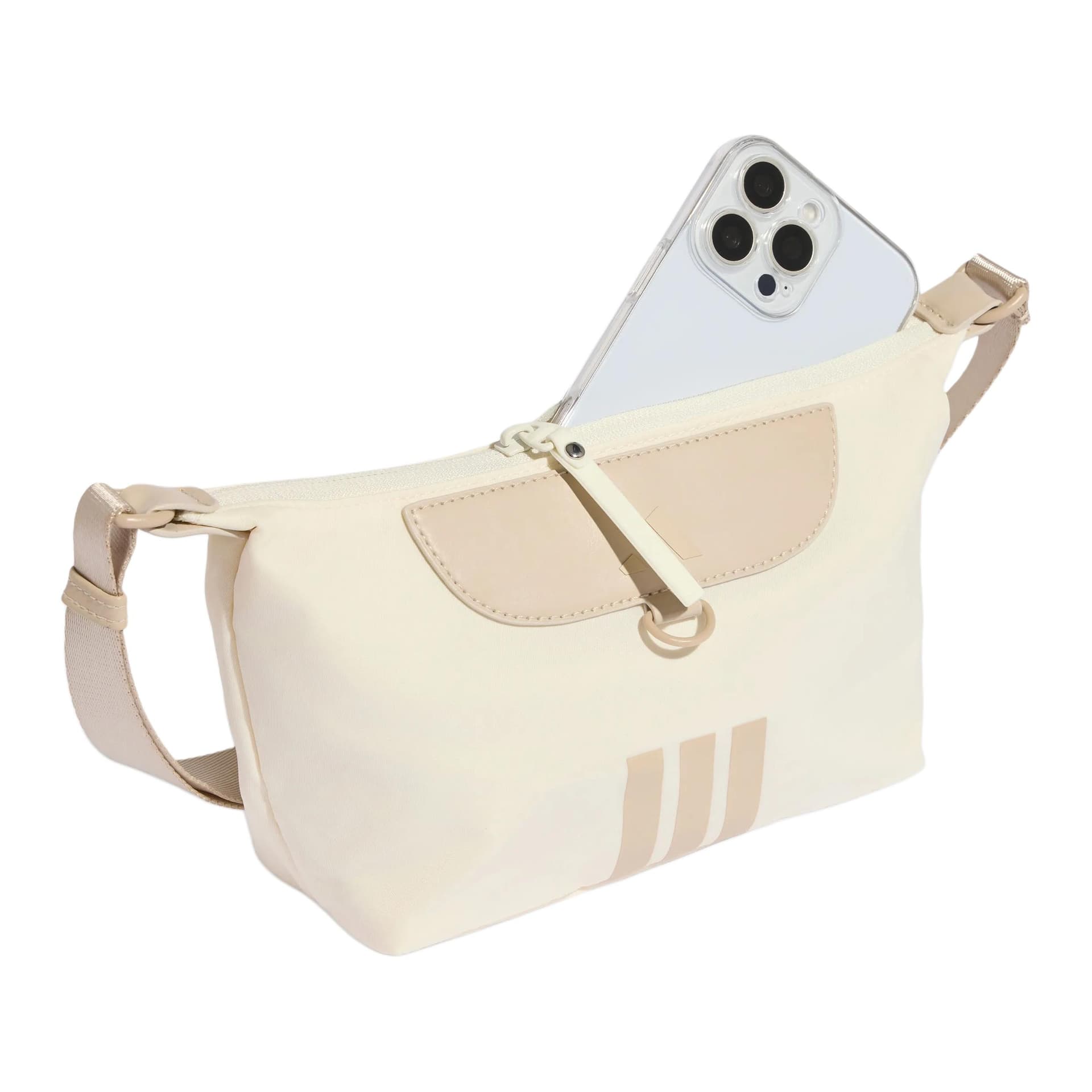 Сумка через плечо Adidas Crossbody сумки Нефритовый белый Чудо коричневый Женские - изображение 3