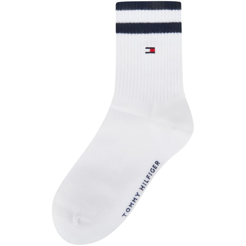 Носки Tommy Hilfiger Белые 100 Женские Носки Crew - изображение 2