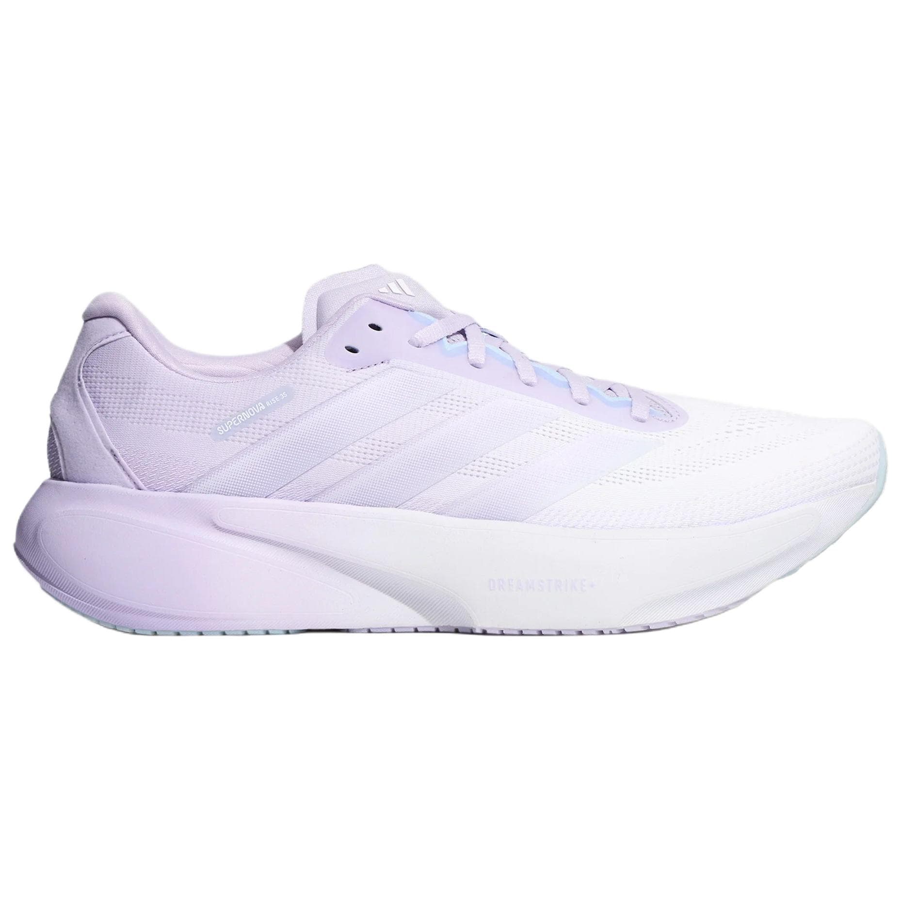 Кроссовки для бега Adidas SUPERNOVA RISE 3S Беговые кроссовки Белый Светло-фиолетовый Женские - изображение 2