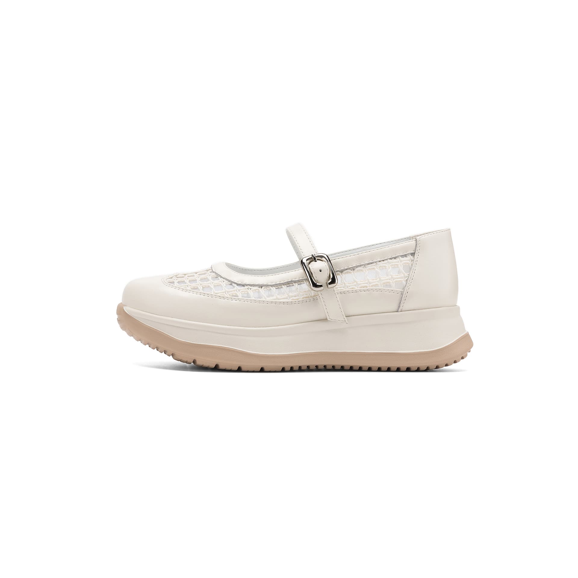 HARSON Mary Jane Shoes White Women's - изображение 1