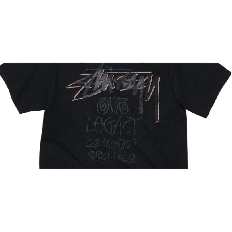 Футболка Stussy OUR LEGACY Черный Унисекс T-рубашки - изображение 6