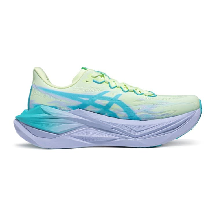 Кроссовки для бега ASICS SUPERBLAST 3 Беговые кроссовки Низкий Топ Желтый Зеленый Синий Зеленый Унисекс - изображение 2