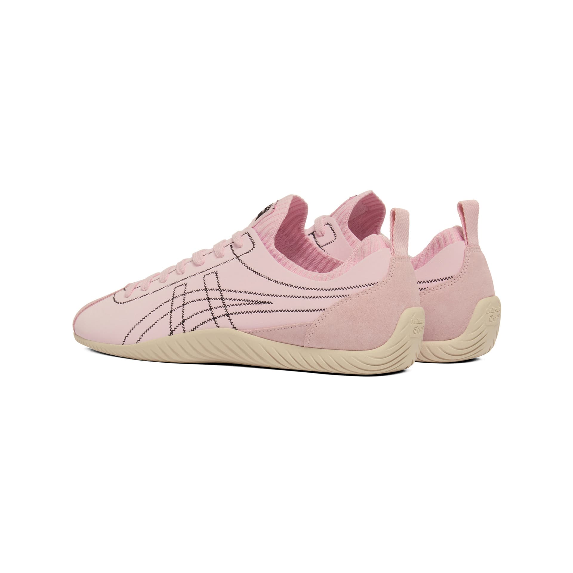 Кроссовки Onitsuka Tiger Sclaw Low Top Повседневная Обувь Унисекс Розовая - изображение 4