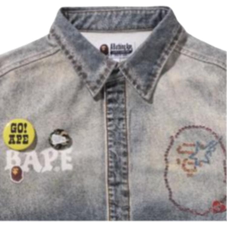 Блузка A BATHING APE SS26 Рубашка Женская - изображение 4