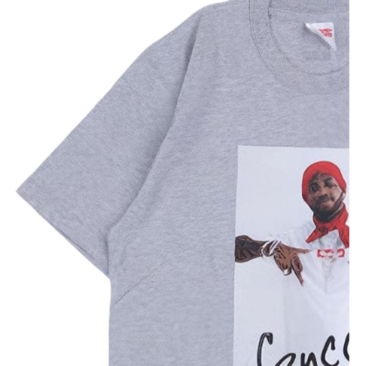 Футболка Supreme FW16 Gucci Mane Tee Grey - изображение 7