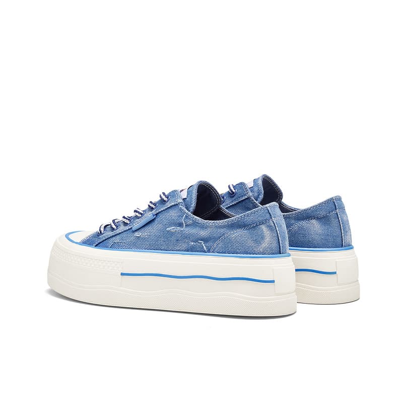 Кеды Dickies Low Top Canvas Shoes Джинсовый Синий Женские - изображение 4