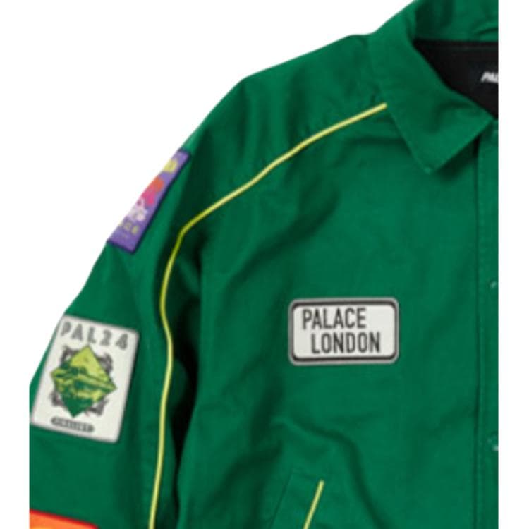 Куртка Palace SS22 Patches Bomber Kelly Green - изображение 11