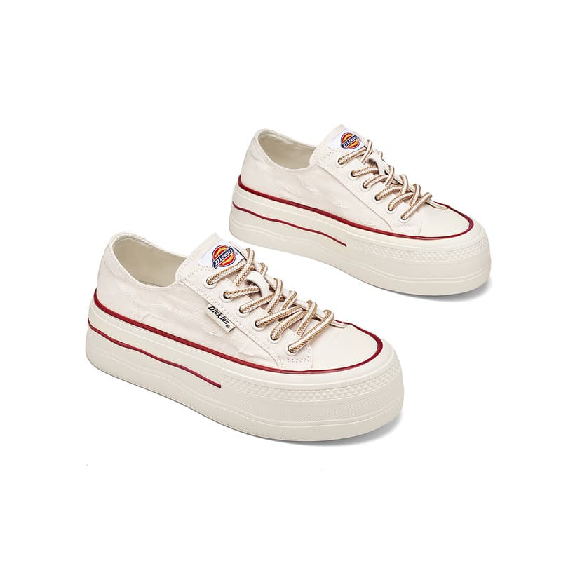 Кеды Dickies Low Top Canvas Shoes Beige Women's - изображение 2