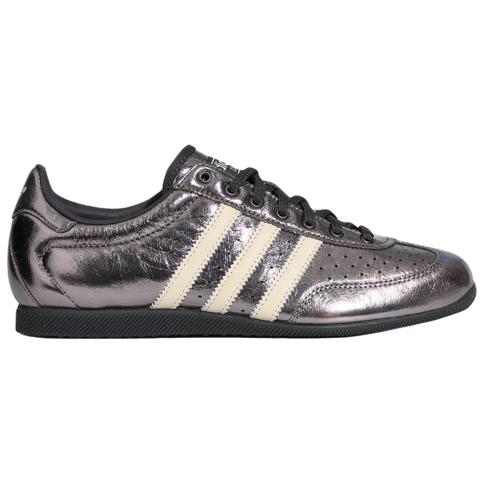 Кроссовки Adidas Originals CHANGLE Кеды немецкой армии (GAT) Низкий Топ Яркий Металлик Железо-серый Сливочный Темно-серый Женские - изображение 2