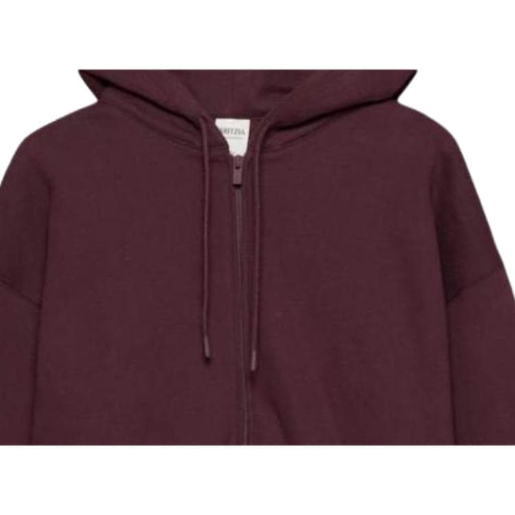 Худи ARITZIA Уютная толстовка из флиса с большой молнией Женская - изображение 6
