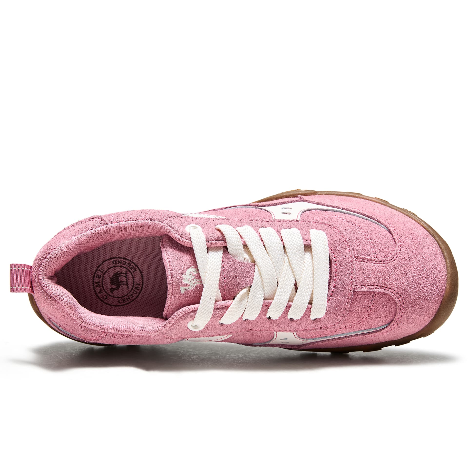 Кроссовки Camel Color Casual Shoes Low Top Women's Верблюжий цвет Повседневная обувь Низкий топ Женский - изображение 3