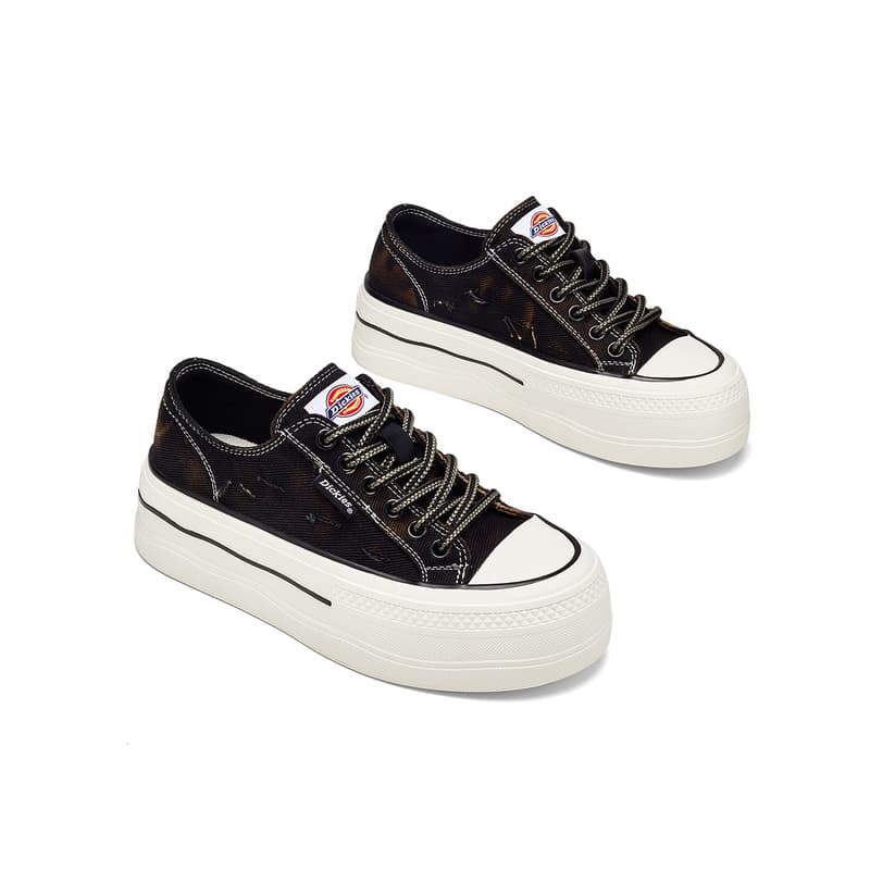 Кеды Dickies Low Top Canvas Shoes Black Women's - изображение 2