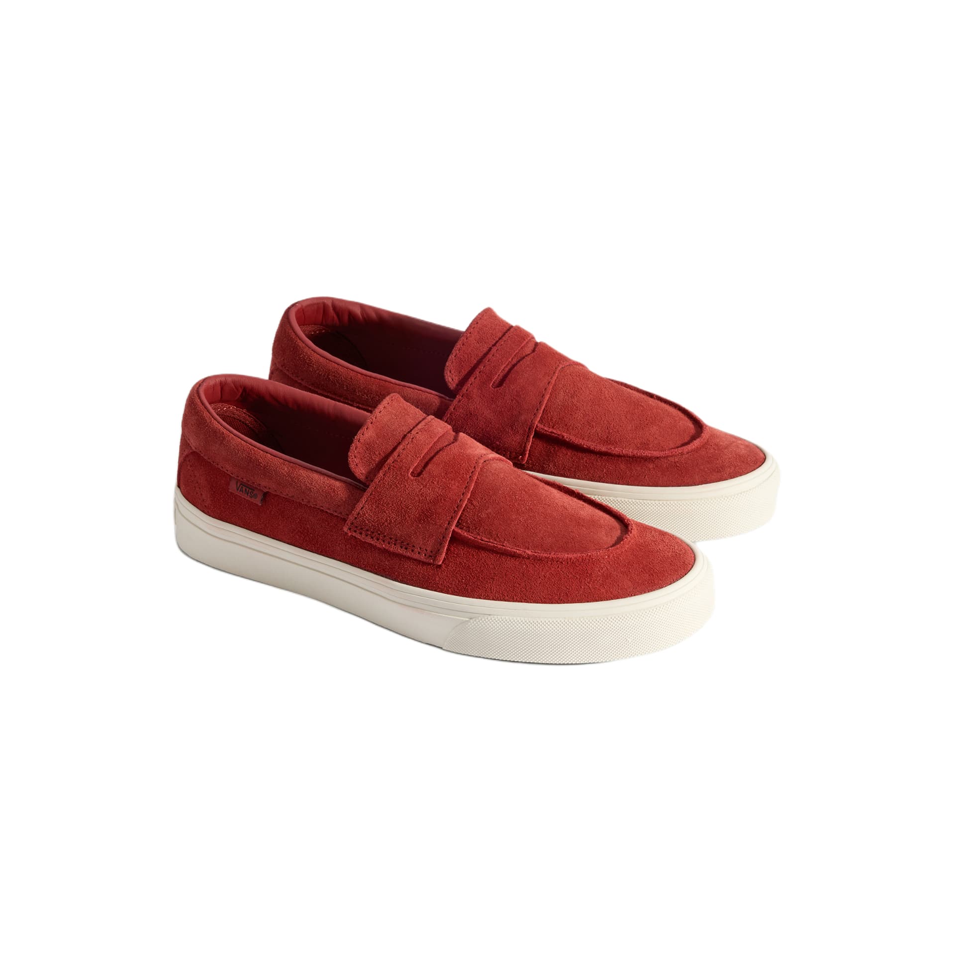 Лоферы VANS Loafer 53 Лоферы Красный Зефир Белый Унисекс - изображение 2