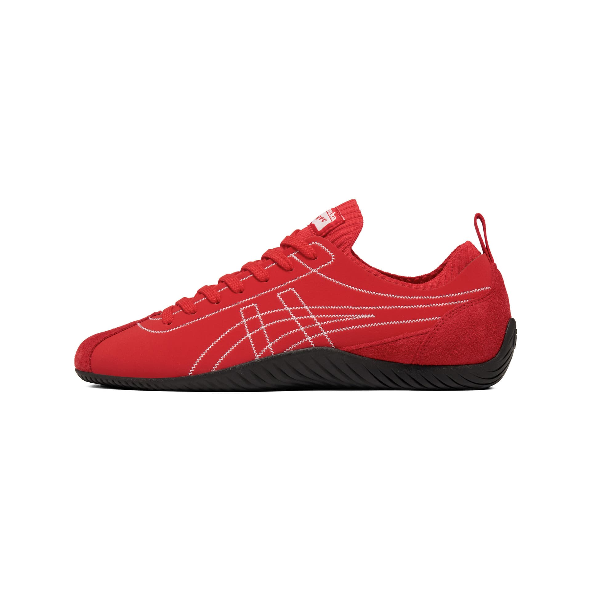 Кроссовки Onitsuka Tiger Sclaw Удобные Низкие Повседневные Кеды Немецкой Армии (GAT) Унисекс Красные - изображение 1