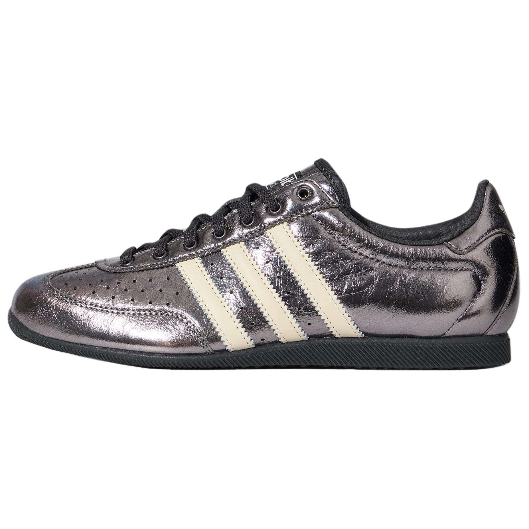 Кроссовки Adidas Originals CHANGLE Кеды немецкой армии (GAT) Низкий Топ Яркий Металлик Железо-серый Сливочный Темно-серый Женские - изображение 1