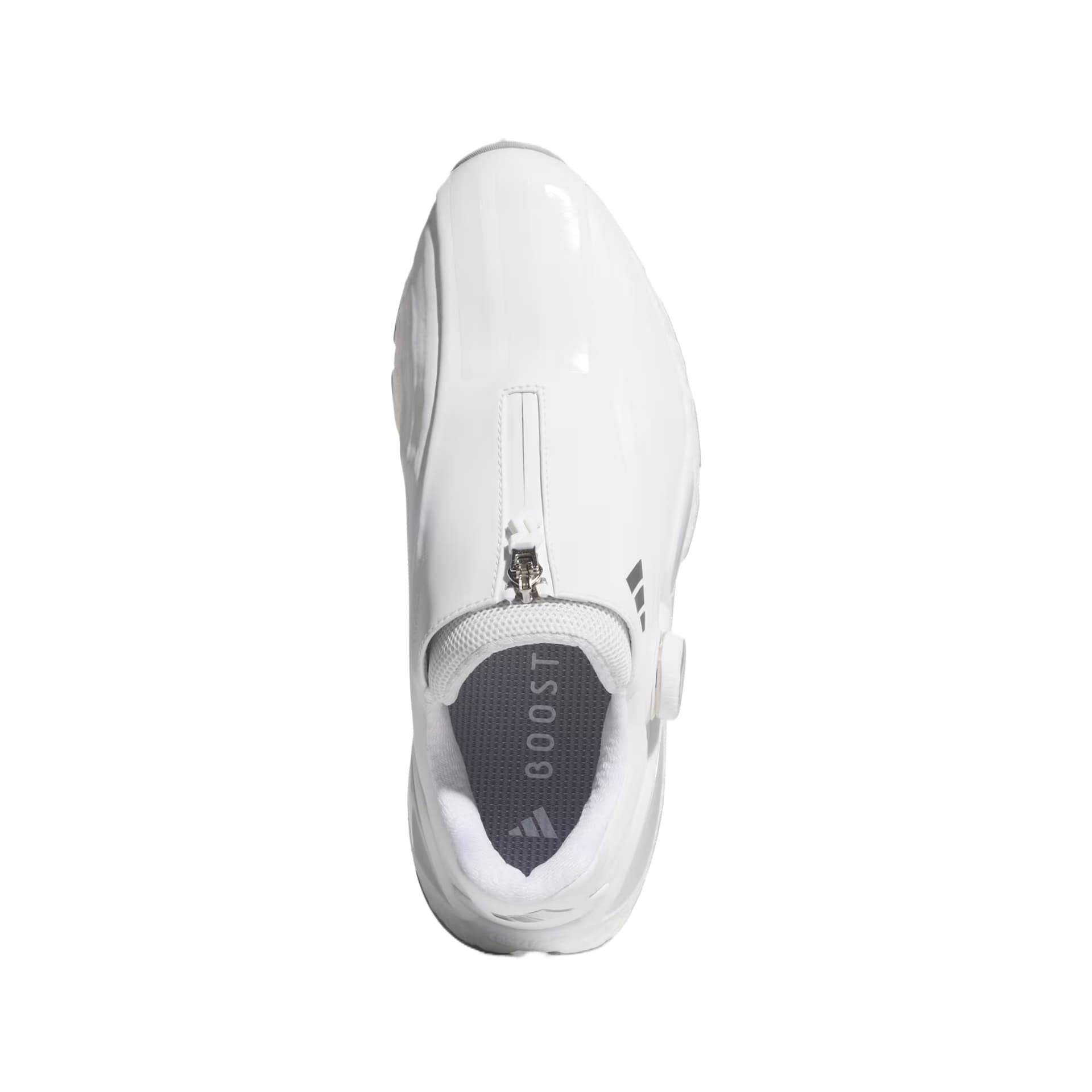Кроссовки для гольфа Adidas Codechaos 27 Golf Shoes Low Top Cloud White Silver Metal Halo Silver Women's - изображение 3